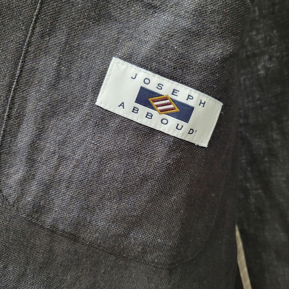 Joseph Abboud Cotton Lonen Stitch Jacket Men's Size Large. Excellent Condition. - Picture 10 of 11